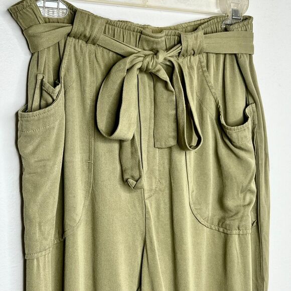 Dolan Womens Left Coast Collection Anthropologie Medium Jogger Pants Green - Picture 4 of 7